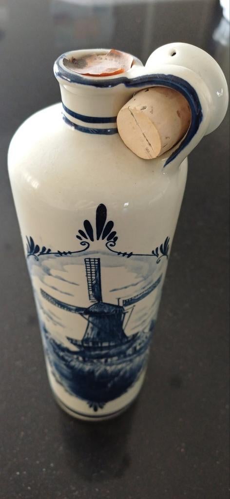 Delfts Blauwe Kruik met Molen, Antiek en Kunst, Antiek | Keramiek en Aardewerk, Ophalen of Verzenden