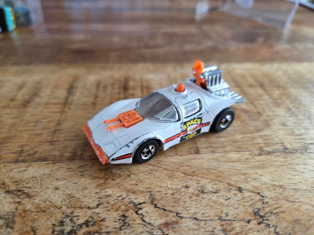 Hot Wheels Science friction space cop 1977 Mattel, Gebruikt, Auto, ., Ophalen of Verzenden