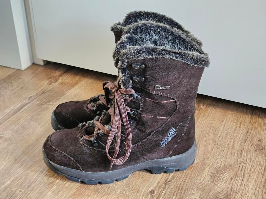 Human Nature Laarzen Maat 40 ZGAN, Kleding | Dames, Schoenen, Bruin, Lage of Enkellaarzen, Ophalen of Verzenden, Zo goed als nieuw