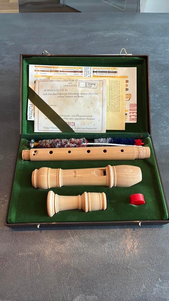 Moeck Rottenburgh nr. 239 altblokfluit, Muziek en Instrumenten, Blaasinstrumenten | Blokfluiten, Ophalen of Verzenden, Zo goed als nieuw