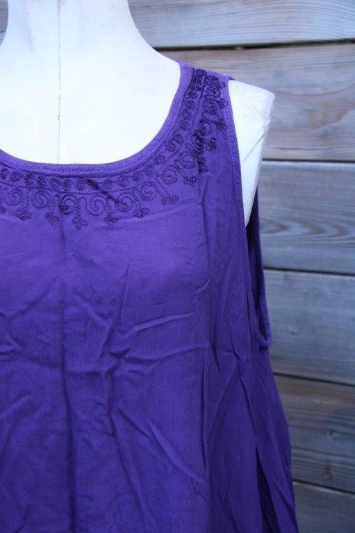 Jurk donkerpaars Bora FAshion mt XL Vaste prijs, Kleding | Dames, Bora Fashion, Paars, Maat 46/48 (XL) of groter, Ophalen of Verzenden