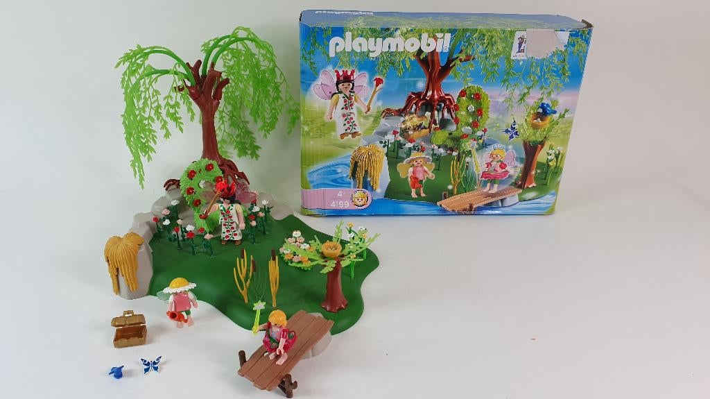 Playmobil 4199 Magische Elfentuin, Elfenkoningin. 1A12, Tweedehands verkoop, Tweedehands verkoop, Gebruikt, Ophalen of Verzenden