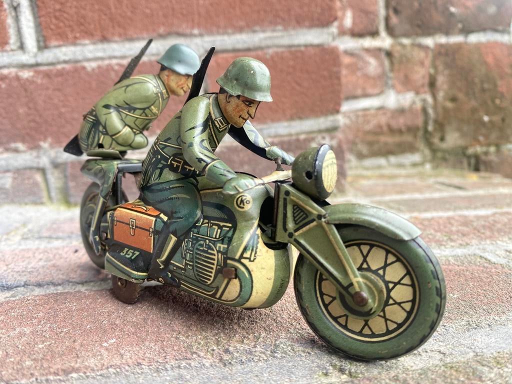 CKO Kellermann blikken militairy motor, Ophalen of Verzenden, Zo goed als nieuw