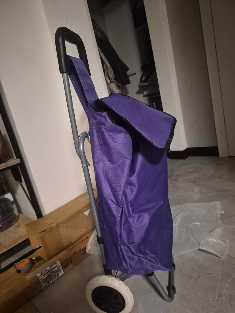 Paarse boodschappentrolley - nieuw, Ophalen of Verzenden