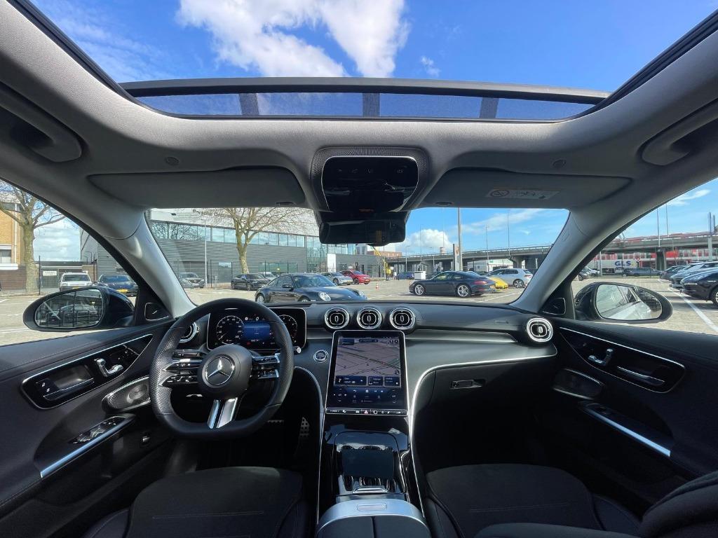 Mercedes-Benz C-Klasse C300 258pk 9G-TRONIC 2022 Grijs, Automaat, Achterwielaandrijving, 1800 kg, Zwart