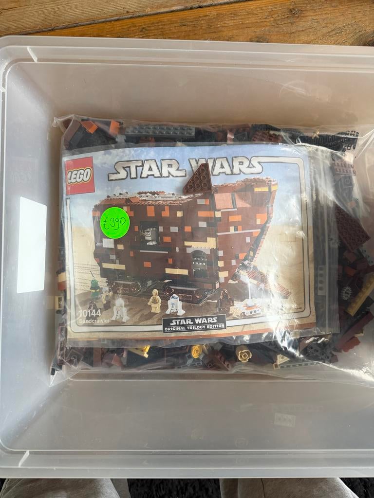 Lego Star Wars 10144 Sandcrawler, Ophalen of Verzenden, Zo goed als nieuw