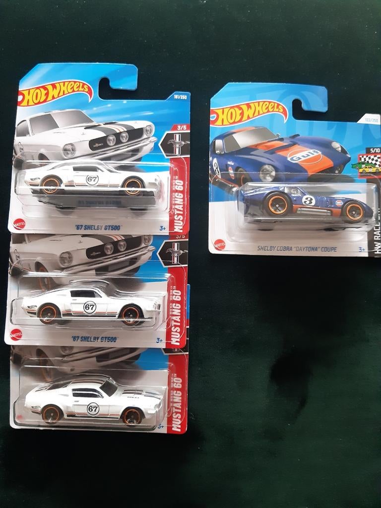 Hotwheels Shelby Cobra. Mustang., Ophalen of Verzenden, Nieuw, Auto