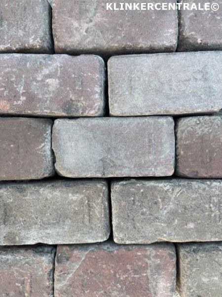 ROOIKORTING 1.200m2 rood paars gebakken keiformaat klinkers, Tuin en Terras, Tegels en Klinkers, Gebruikt, Klinkers, Keramiek