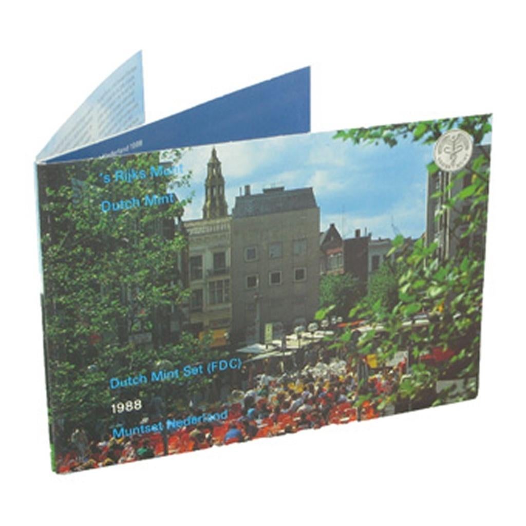 Nederland jaarset munten 1988 fdc, Postzegels en Munten, Munten | Nederland, Ophalen, Koningin Juliana