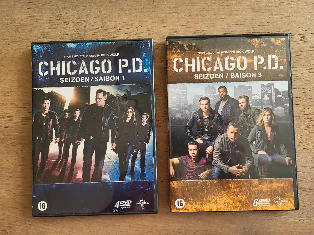 DVD Chicago P.D. seizoen 1 en 3, Vanaf 12 jaar, Ophalen of Verzenden, Zo goed als nieuw, Actie en Avontuur
