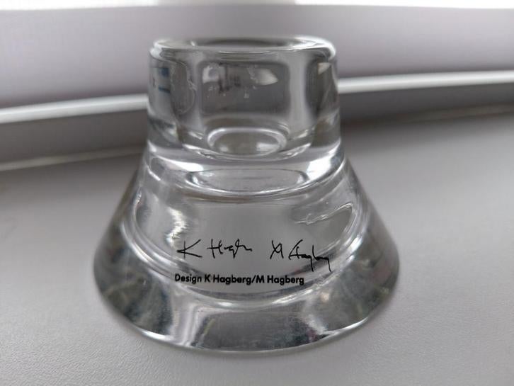 Ikea 2-way waxinelichthouder/kandelaar - Design Hagberg, Overige materialen, Nieuw, Ophalen of Verzenden, Kandelaar