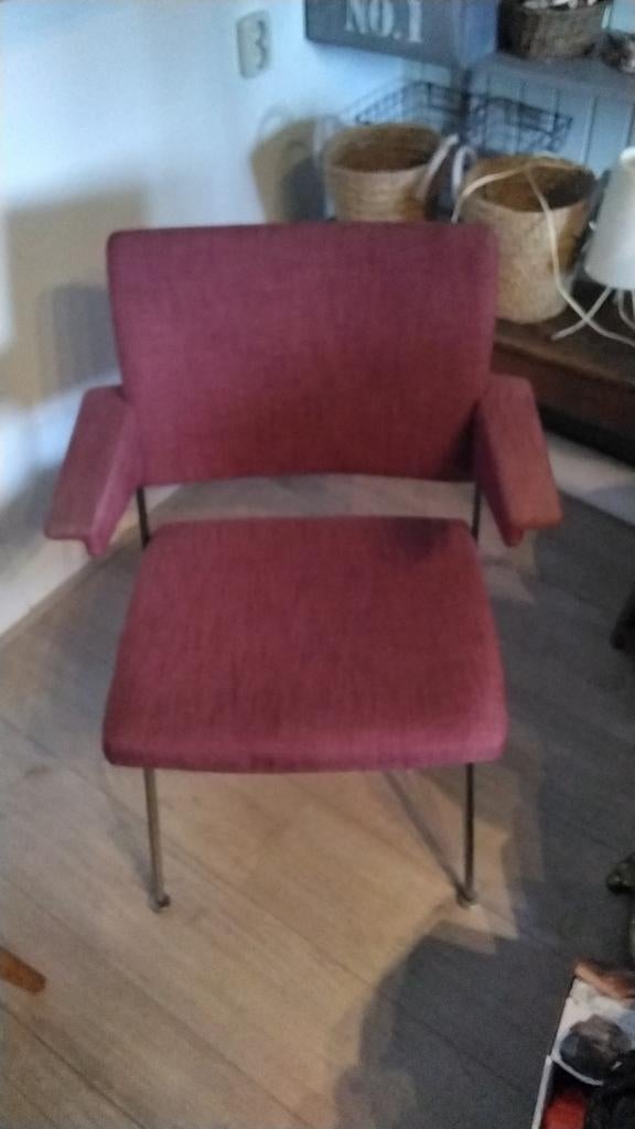 Vintage Gispen fauteuil 1265 André Cordemeyer 1963, Huis en Inrichting, Stoelen, Ophalen of Verzenden, Gebruikt, Eén