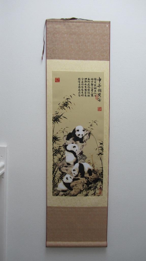 Chinese Rolschildering Panda, Ophalen of Verzenden