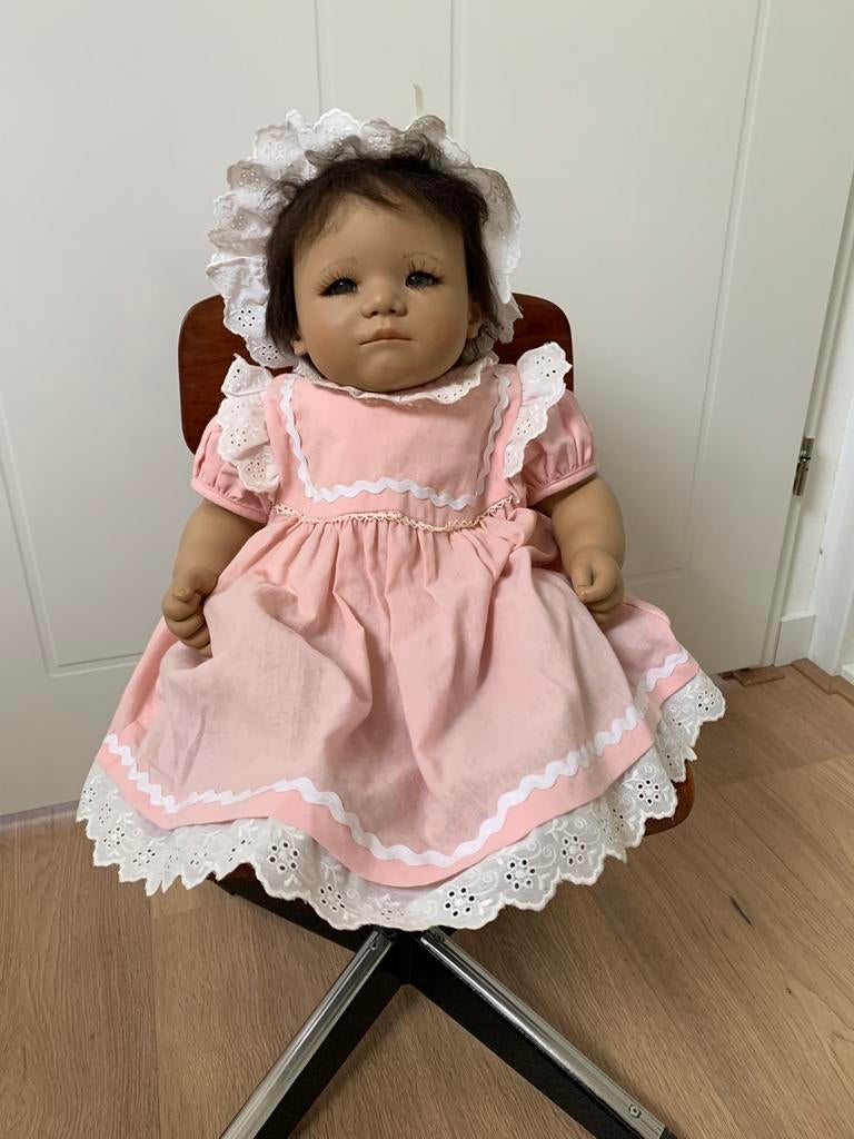 Annette Himstedt TAKI pop Japanse baby, Ophalen of Verzenden, Zo goed als nieuw, Pop