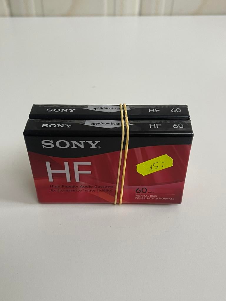Sony HF 60, Ophalen of Verzenden, Zo goed als nieuw, Overige genres, 2 t/m 25 bandjes