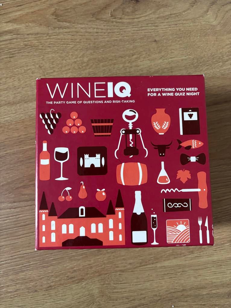 Wine IQ Boorspel, Een of twee spelers, Ophalen of Verzenden, Nieuw, Reisspel