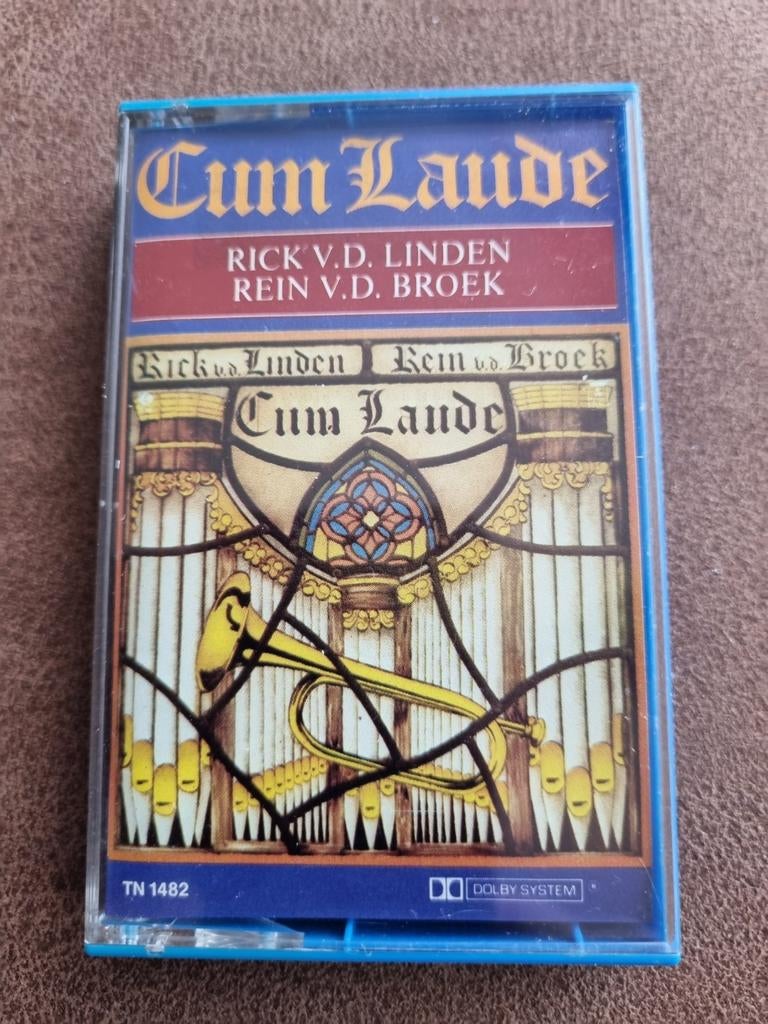 Cum Laude - Rick v.d. Linden & Rein v.d. Broek cassette, Cd's en Dvd's, Klassiek, 1 bandje, Ophalen of Verzenden, Zo goed als nieuw