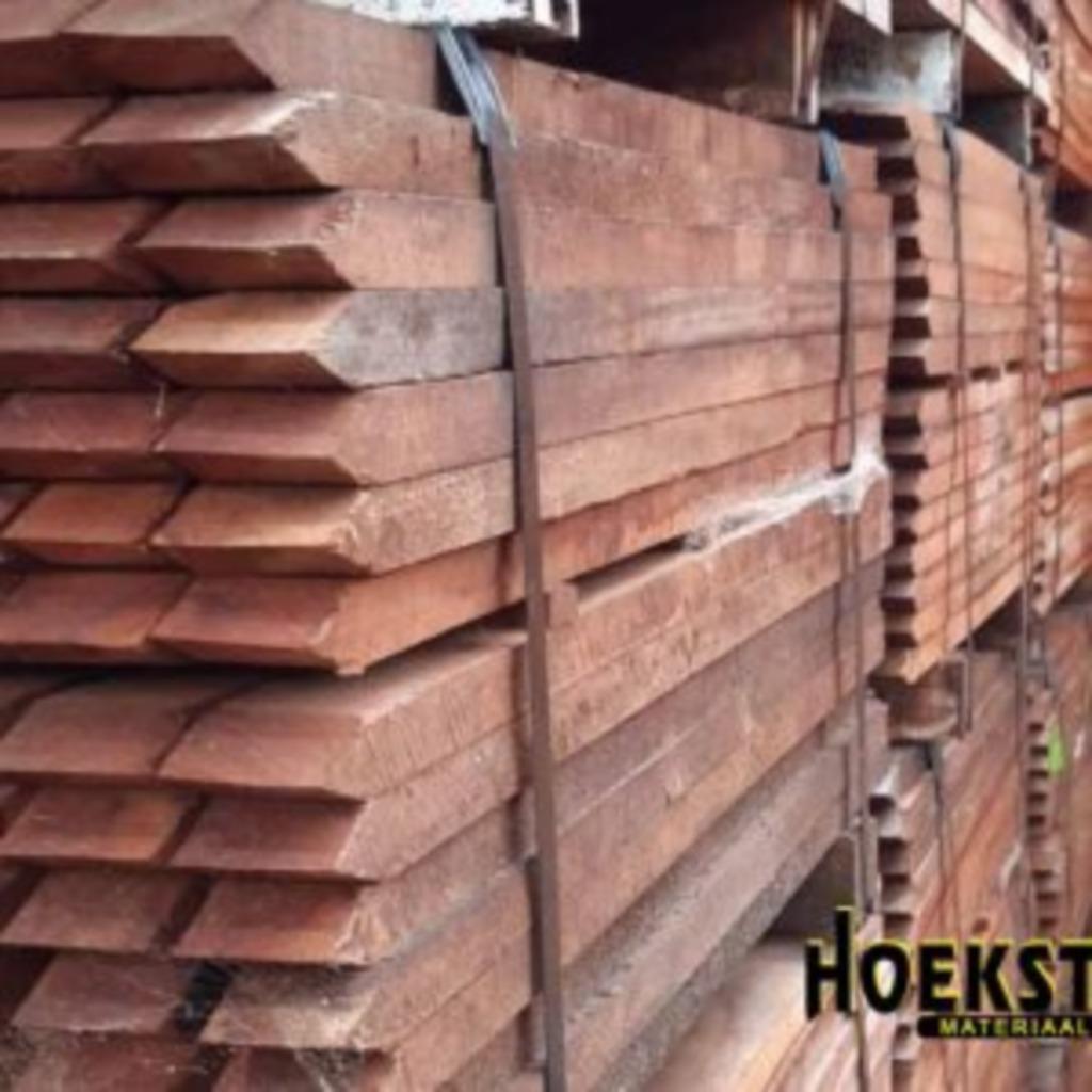 Hardhouten piketpalen vanaf slechts €0,60 per stuk!, Ophalen, Palen, Nieuw, Hardhout