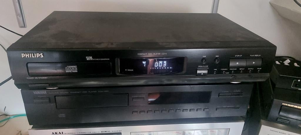 Vintage Philips Cd speler., Audio, Tv en Foto, Cd-spelers, Ophalen of Verzenden, Philips
