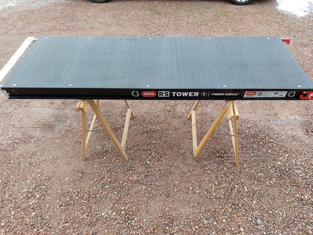 Altrex Plateau 185 Fiber Deck - Nieuw, Ophalen, Nieuw, Rolsteiger of Kamersteiger, Minder dan 2 meter