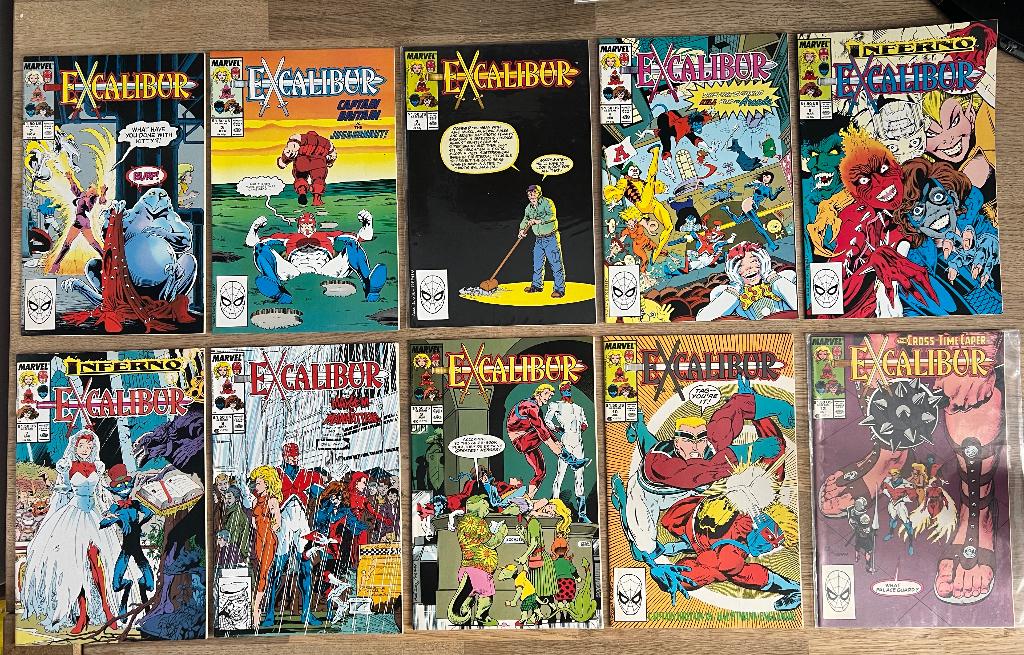 Excalibur - Marvel Comics, Amerika, Marvel, Meerdere comics, Ophalen