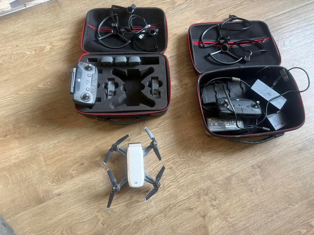 DJI Spark Drone Overcompleet Pakket, Ophalen of Verzenden, Gebruikt