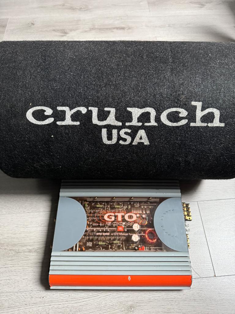 Versterker en subwoofer, Ophalen, Gebruikt