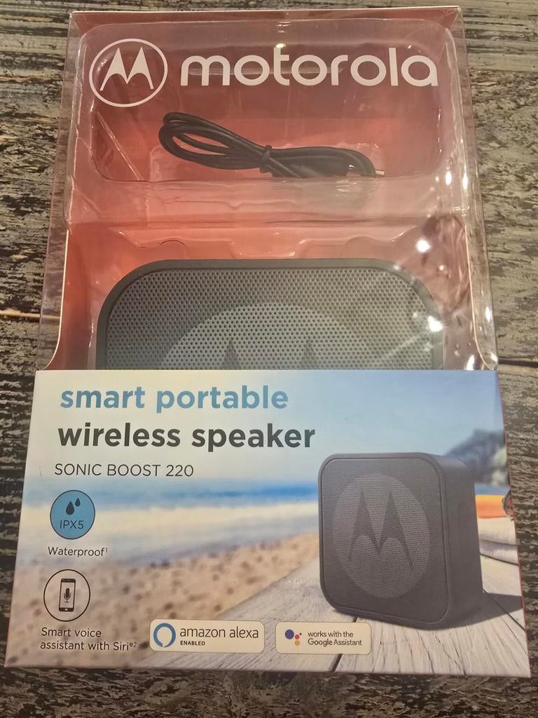 Motorola Draadloze Smart Speaker - Portable, Overige merken, Overige typen, Nieuw, Ophalen of Verzenden
