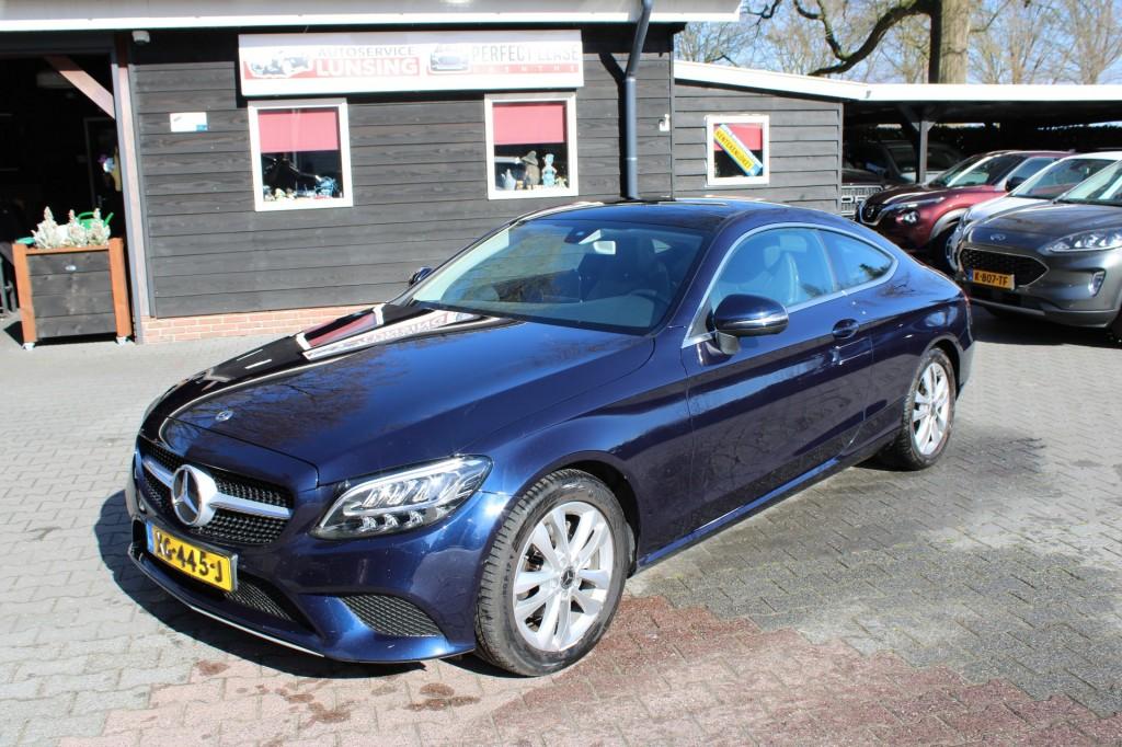 Mercedes-benz C-KLASSE Coupe 200 Automaat Panodak Leer navi, Automaat, Euro 6, 4 cilinders, Blauw