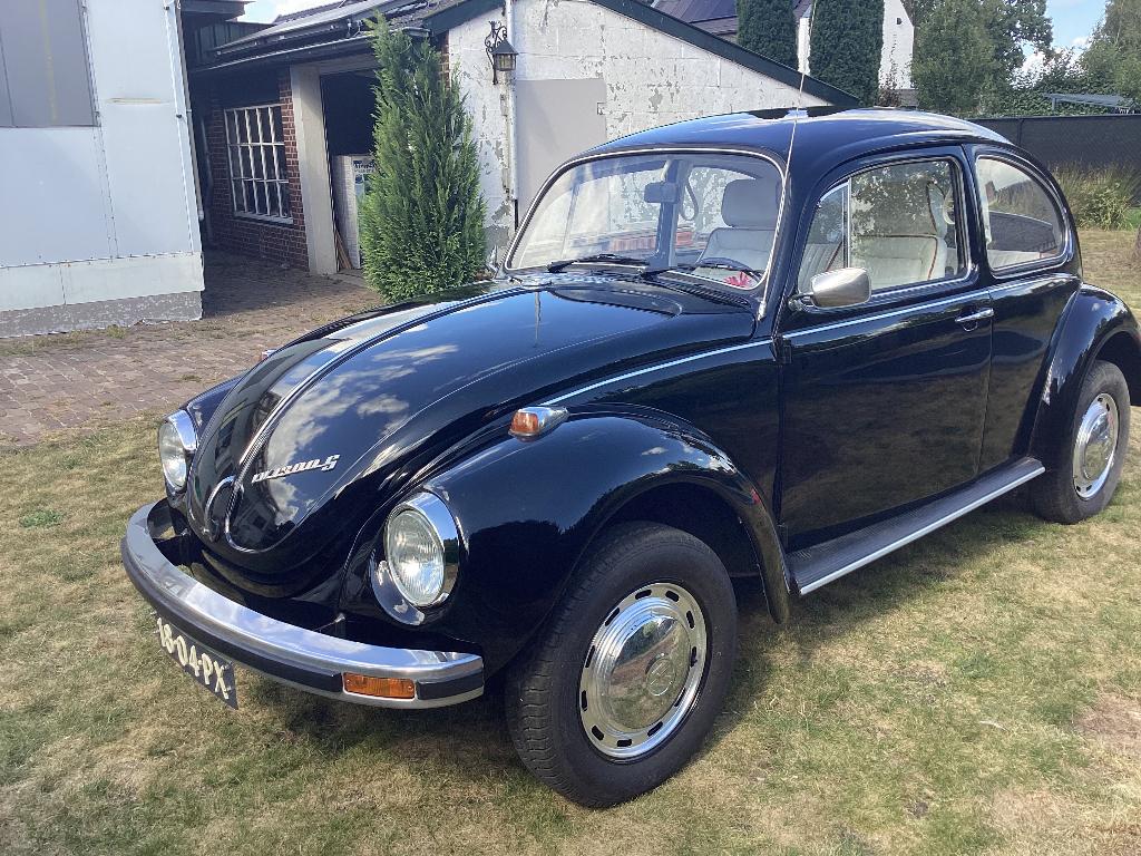 Volkswagen 1302 1.3 1970 Zwart, Auto's, 842 kg, Achterwielaandrijving, 43 pk, Overige modellen