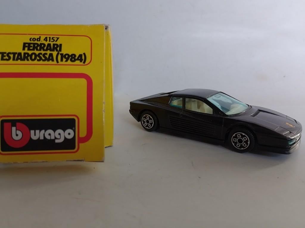 Ferrari Testarossa 1984 Bburago 1:43, Ophalen of Verzenden, Nieuw, Auto, Overige merken