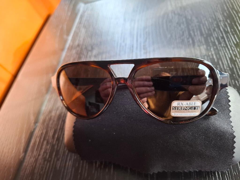 serengeti zonnebril giorgio8184 nieuw, Overige merken, Zonnebril, Bruin, Nieuw