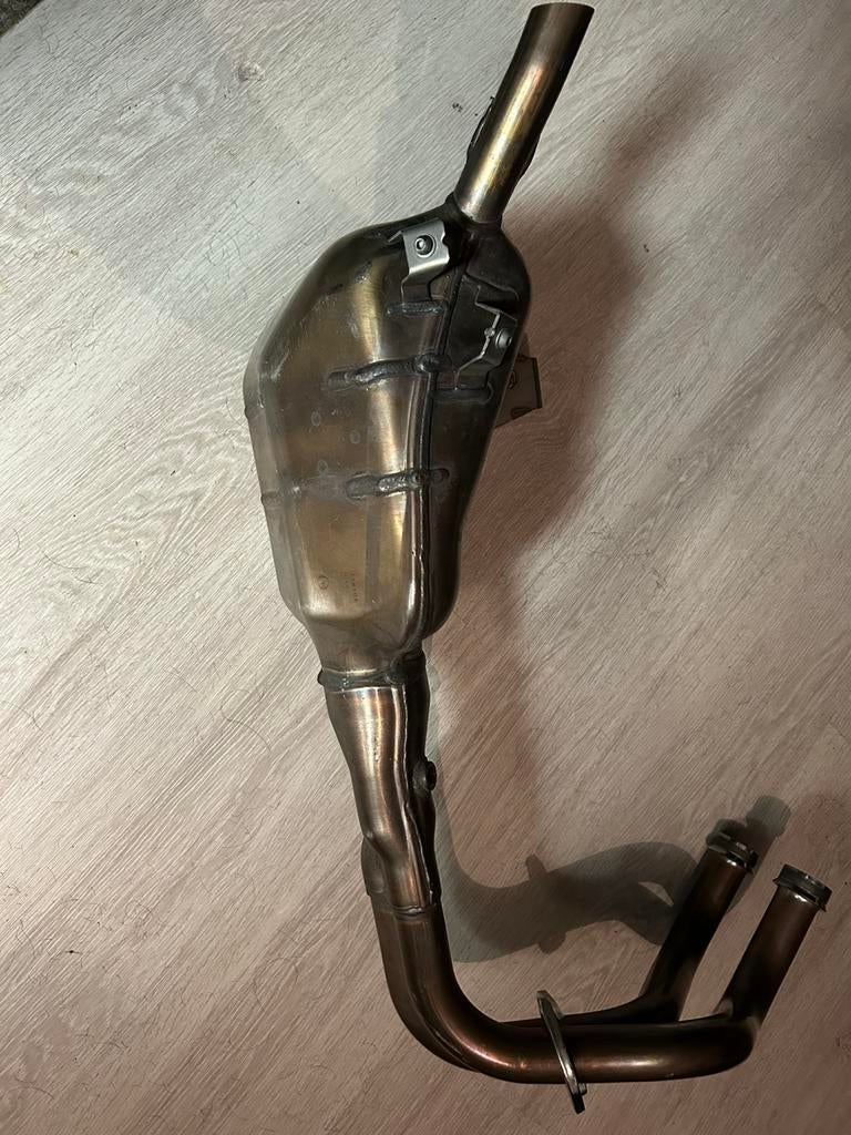 Originele Yamaha MT07 uitlaat, Motoren, Onderdelen | Yamaha, Ophalen of Verzenden, Gebruikt