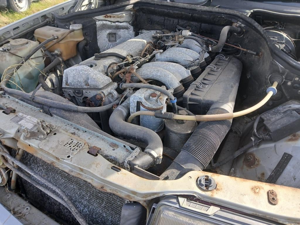 Mercedes 300D w124 voor loop/sloop, Ophalen