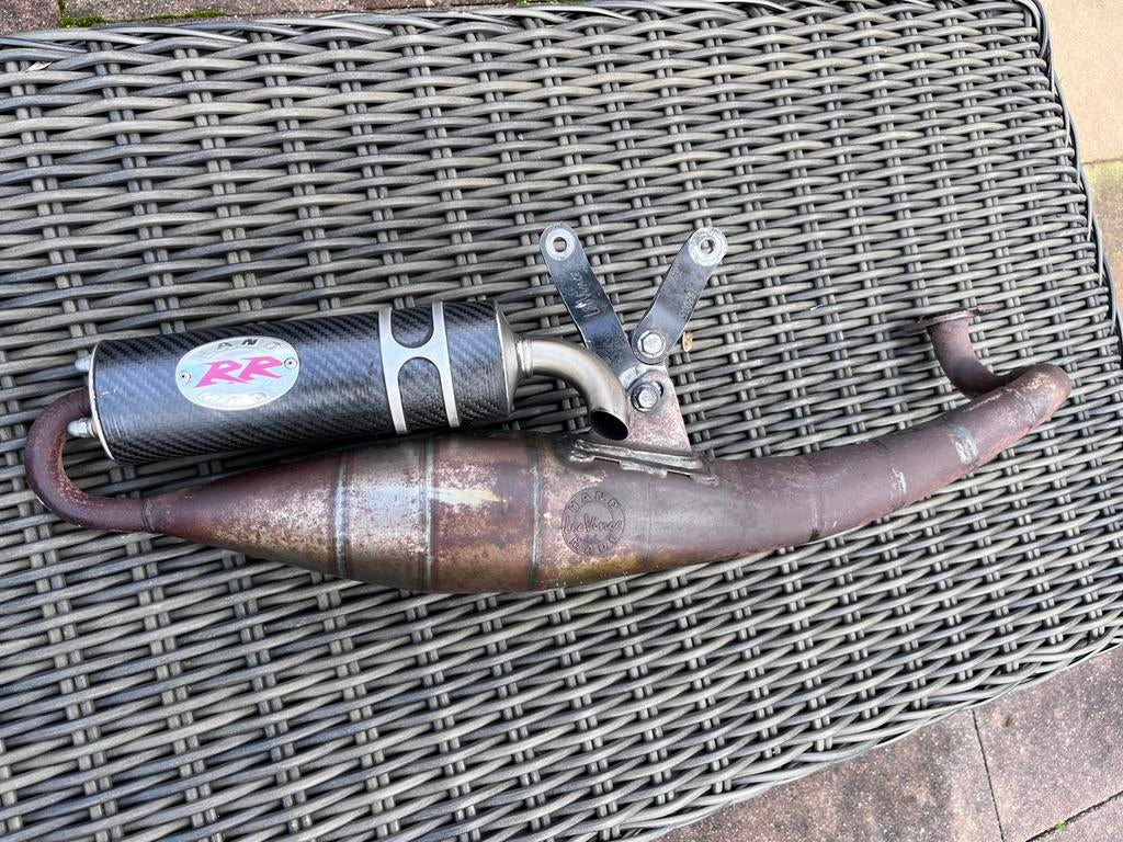 🟥 Handmade Leovinci Snelle uitlaat 🟥 Minarelli horizontaal, Ophalen of Verzenden, Gebruikt