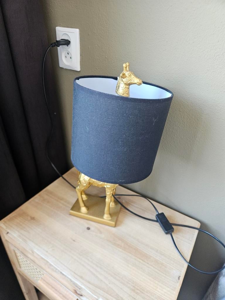 Tafellamp, Ophalen of Verzenden, Zo goed als nieuw, Rond, Minder dan 25 cm