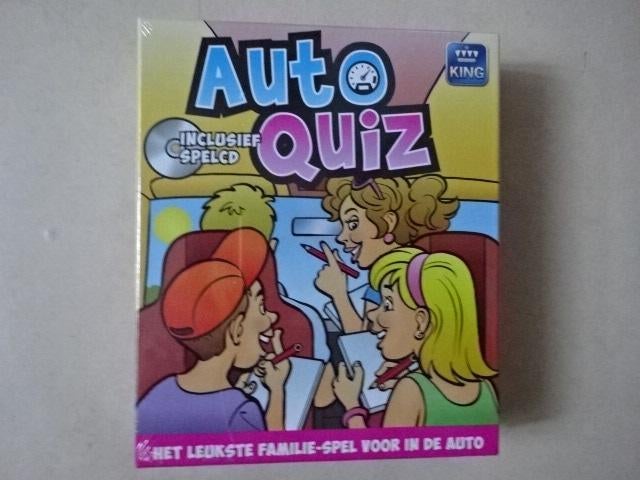 Spel autoquiz / superleuk voor de hele familie / NIEUW, Ophalen of Verzenden, Nieuw