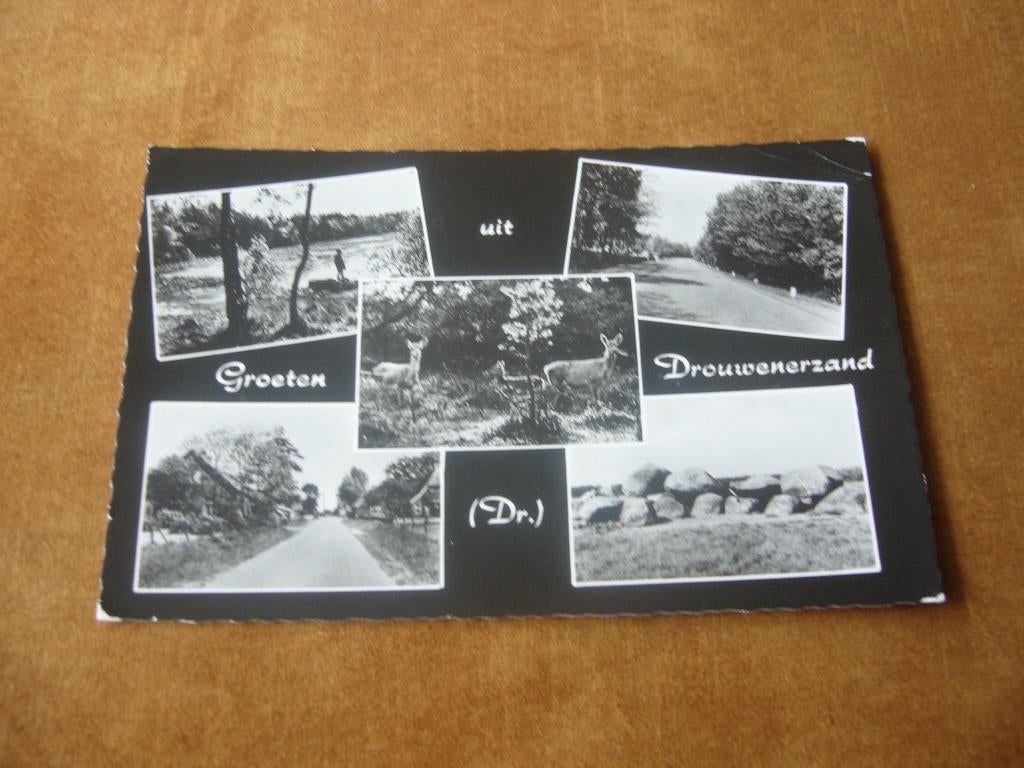 DROUWENERZAND  =  5 LUIK, Ophalen of Verzenden, 1940 tot 1960, Gelopen, Drenthe