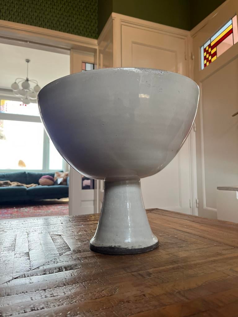 Zaalberg vintage keramiek kelk pot vaas XL, Ophalen of Verzenden