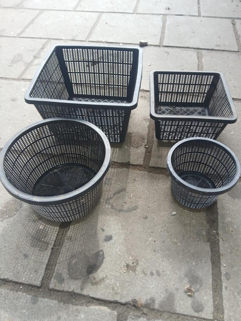 Nieuwe vijvermandjes, Kunststof, Minder dan 30 cm, Rond, Nieuw