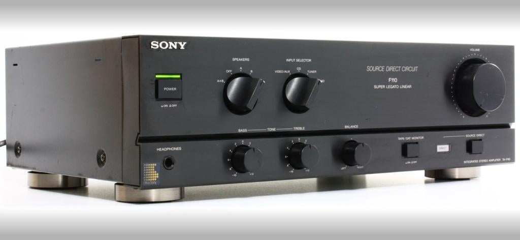 Sony TA-F 110 Versterker (Vintage), Ophalen, Gebruikt, Sony, Minder dan 60 watt