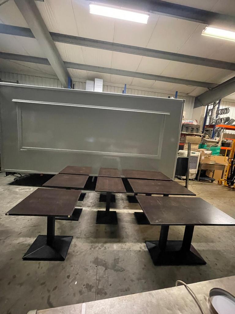 8 horeca tafels, Huis en Inrichting, Tafels | Statafels, Ophalen of Verzenden