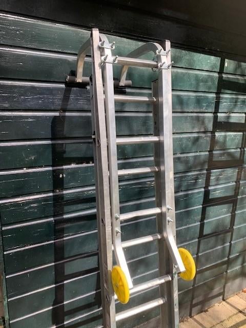 ladders, Doe-het-zelf en Verbouw, Ladders en Trappen, Ophalen, Gebruikt, Ladder, 2 tot 4 meter