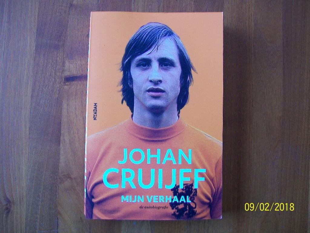 Johan Cruyff - Mijn Verhaal ( de autobiografie), Verzenden, Zo goed als nieuw, Ajax, Boek of Tijdschrift