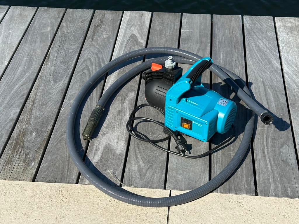 Gardena waterpomp 3000 /4 in zeer goede staat, Ophalen, Zo goed als nieuw