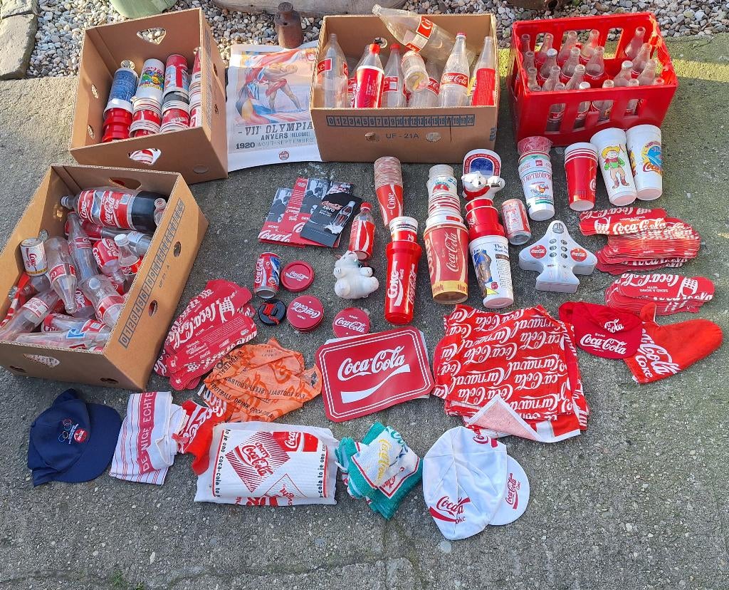verzamelen  coca cola, Verzamelen, Ophalen, Gebruikt, Overige typen