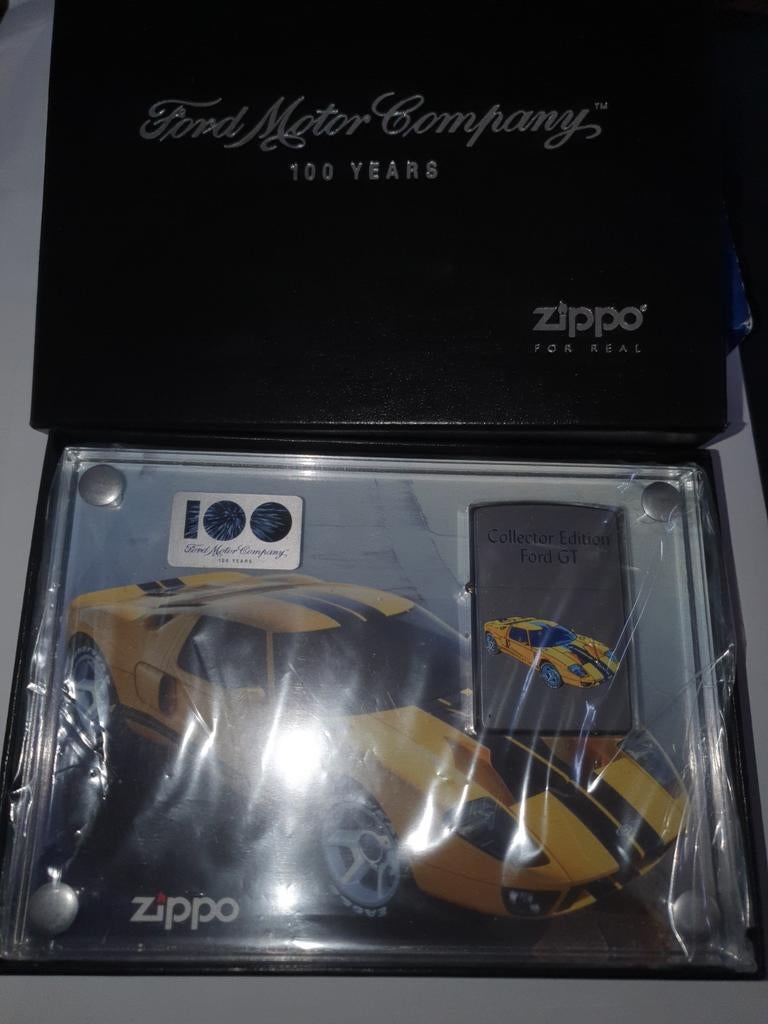 Zippo 100 jaar Ford, Ophalen of Verzenden, Auto