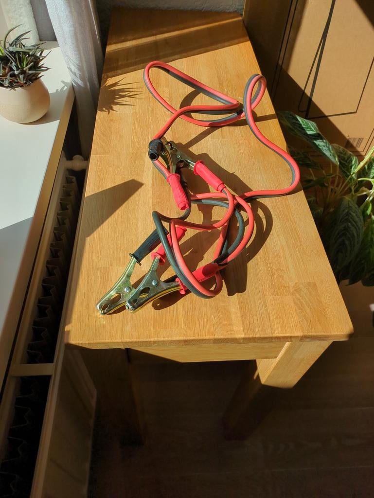 Startkabels - Slechts één keer gebruikt, Ophalen of Verzenden, Nieuw