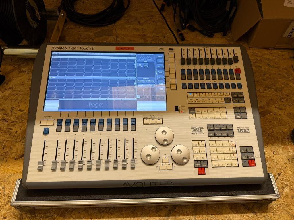 Avolites Tiger Touch II, Ophalen, Gebruikt, De Kazematten 19 6681CS Bemmel Nederland, Avolites, Fairlight