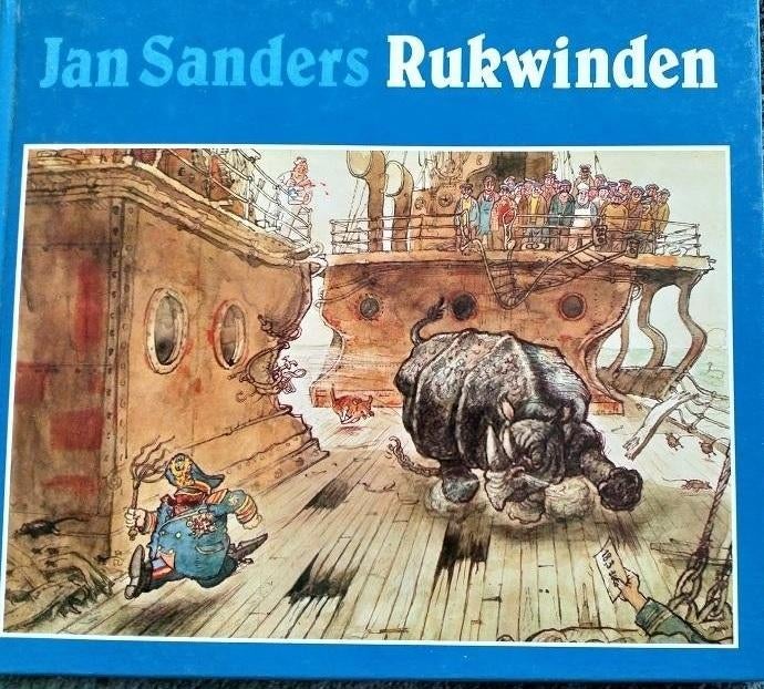 Jan Sanders - Rukwinden - prima staat(1983)"", Ophalen of Verzenden, Zo goed als nieuw, Jan Sanders